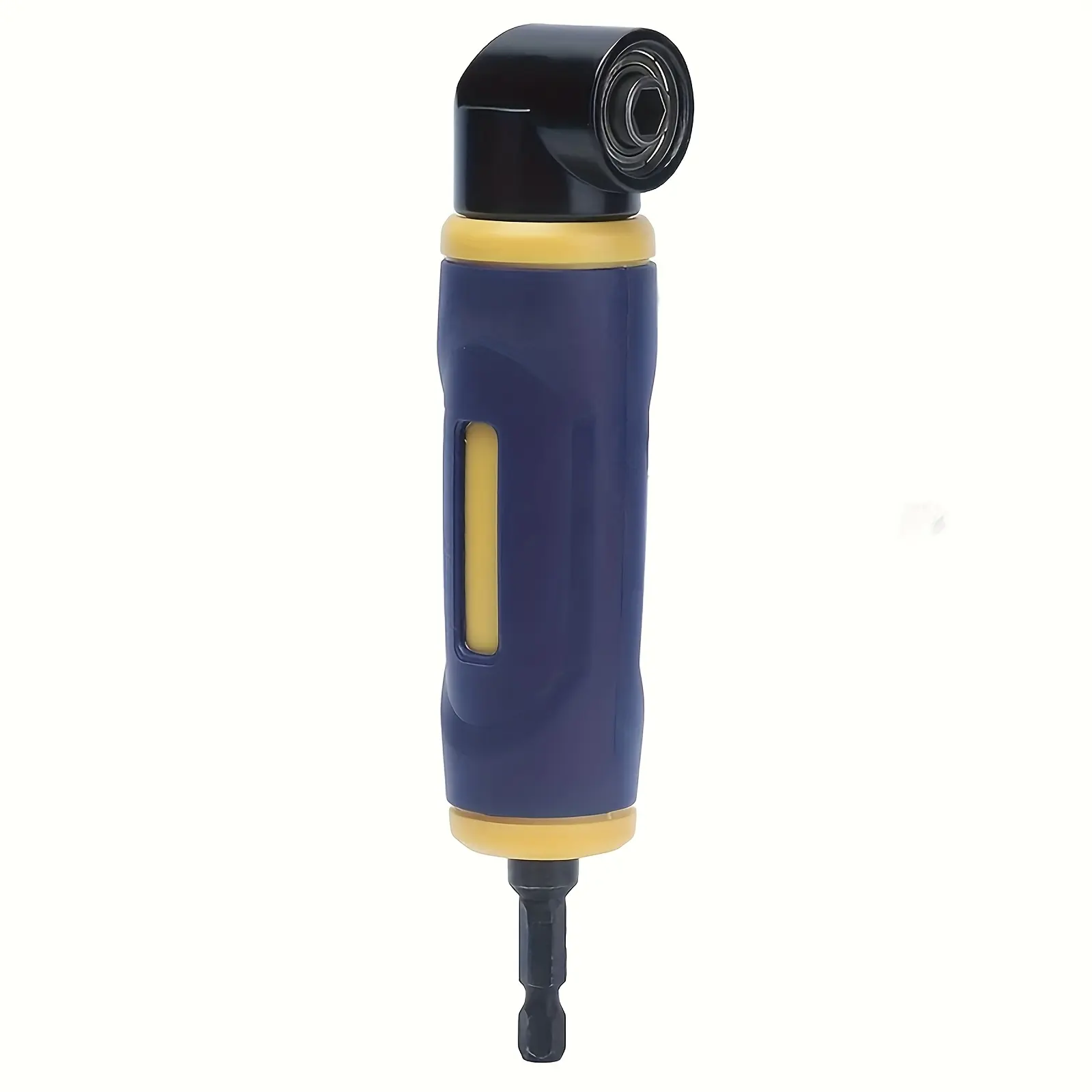 90 °   Right Angle Drill Bit Hex Shank Manual Driver for Tight Spaces Compact Drill Attachment for Screwing and Drilling in Hard-to-Reach Areas Durable Hand Tool for DIY, Automotive, and Home Projects summerwins