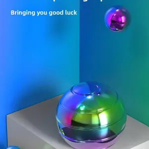 Rotating Desktop Ball Fidget Spinner, Tiktok Trending Stress Relief Toy, Durable Design for Focus & Relaxation, Perfect Gift Idea