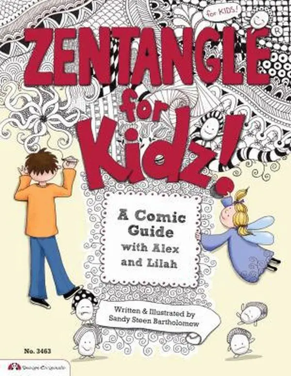 USED-Zentangle for Kidz!: A Comic Guide with Alex and Lilah by Bartholomew, Sandy (Paperback)