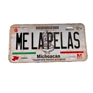 Me la pelas michoacan licensed plate personalized