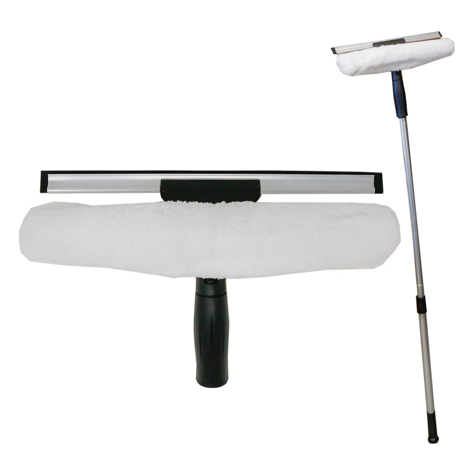 Don Aslett's Combo Squeegee Window Set w/ Extension Don Aslett's Combo Squeegee Window Set w/ Extension