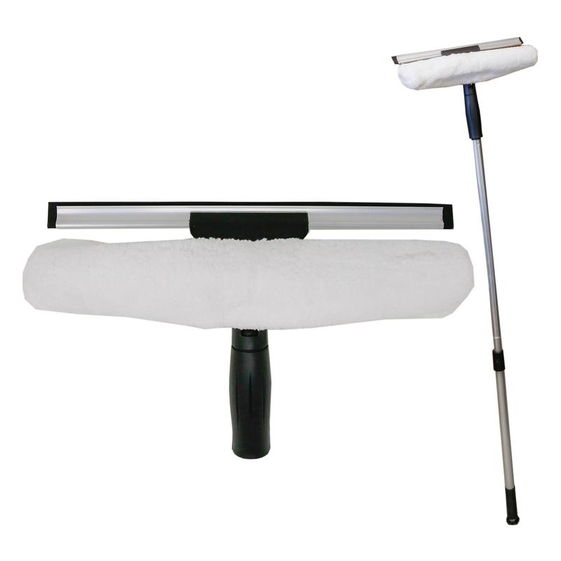 Don Aslett's Combo Squeegee Window Set w/ Extension