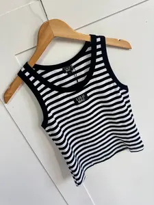 Lulu Mac Black Striped Tank