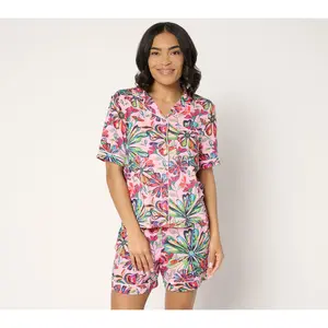 Berkshire Homewear X Etta Vee Notch Collar Pajama Set