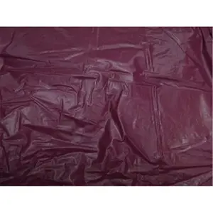 212 MAIN Custom-Fit 72-Inch Round Disposable Plastic Dust Covers, Maroon, Pack of 25