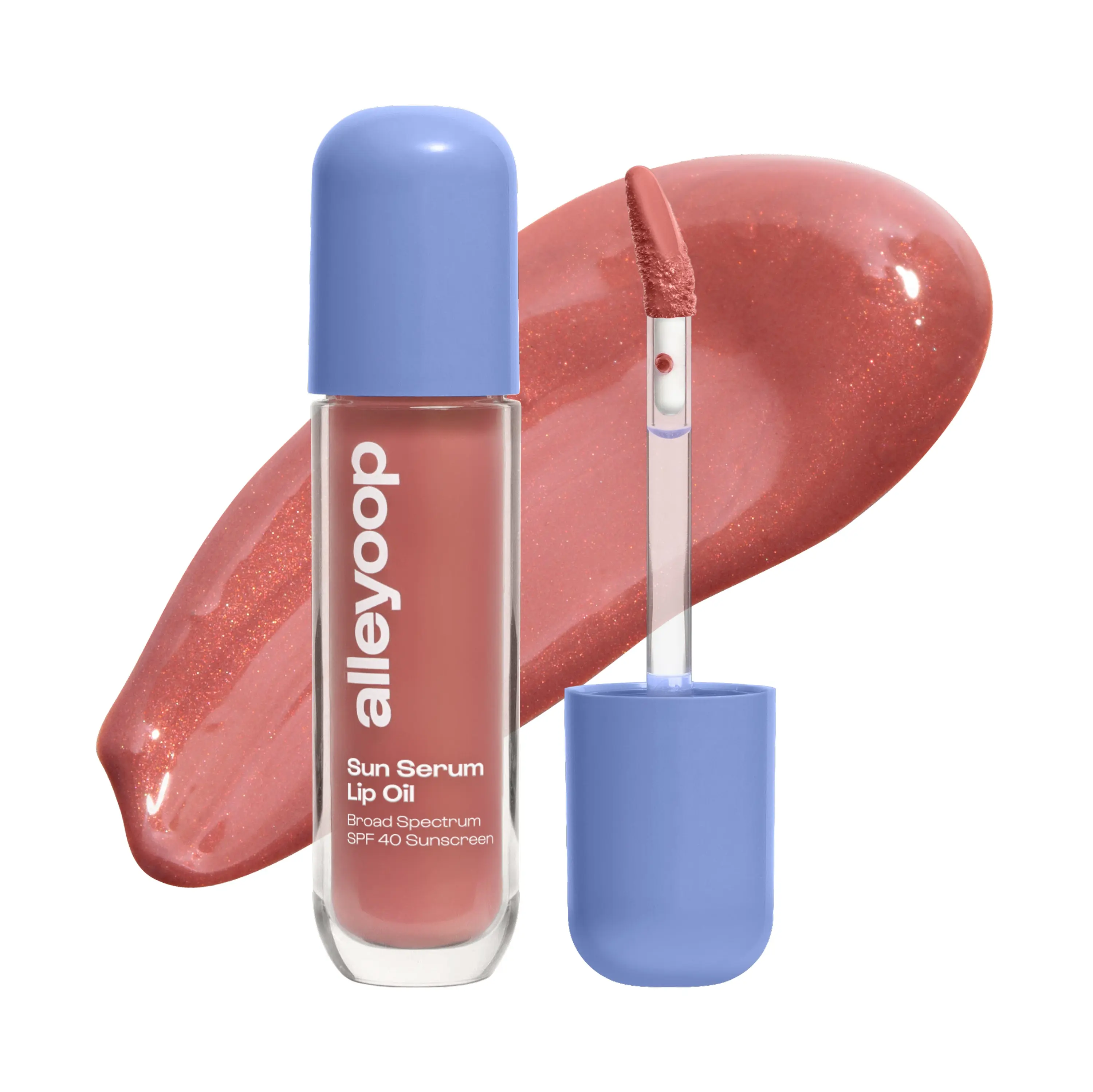 Sun Serum Lip Oil Treatment with Broad Spectrum SPF 40 Sunscreen