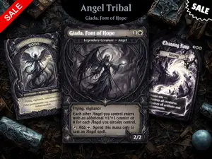 Giada Angel Tribal Commander Deck | 100+ Card Fan-Made MTG Proxy EDH Set | Angel Control Deck