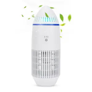 Portable Air Purifier – Dual Ion Purification, Nano Sterilizing Technology, Real-Time Air Monitor, USB Powered for Car, Office, Bedroom & Travel