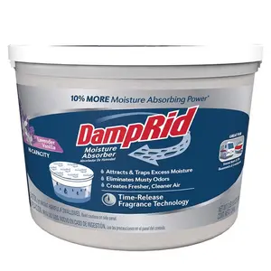 DampRid 1026717 2 lbs Lavender Vanilla Scent Moisture Absorber