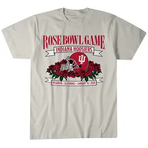 Indiana Football 2025 Rose Bowl Game T-shirt, Football for Fan, Game Day Top Breathable