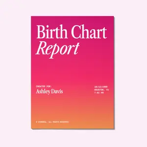 Birth Chart Report