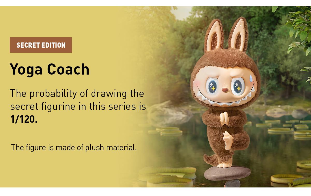 POP MART THE MONSTERS Lazy Yoga Series Figures, Blind Box