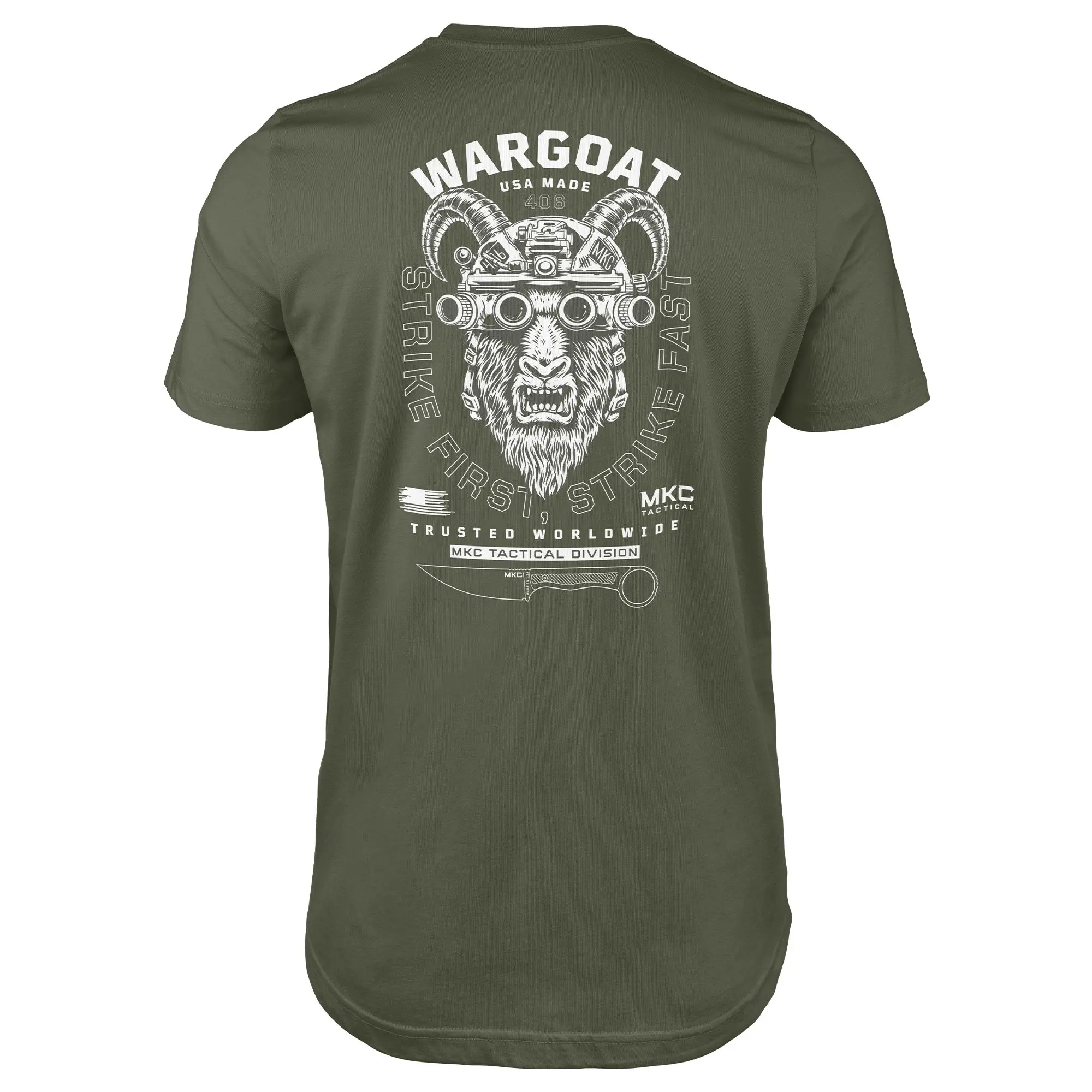 Men's Strike First Strike Fast Graphic T-shirt, Short-Sleeve Cotton Streetwear Tee for a Bold Look and Casual Outfits