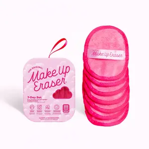 MakeUp Eraser 7-Day Set Classics - Erase Makeup with JUST WATER, Reusable & Machine Washable Makeup Remover