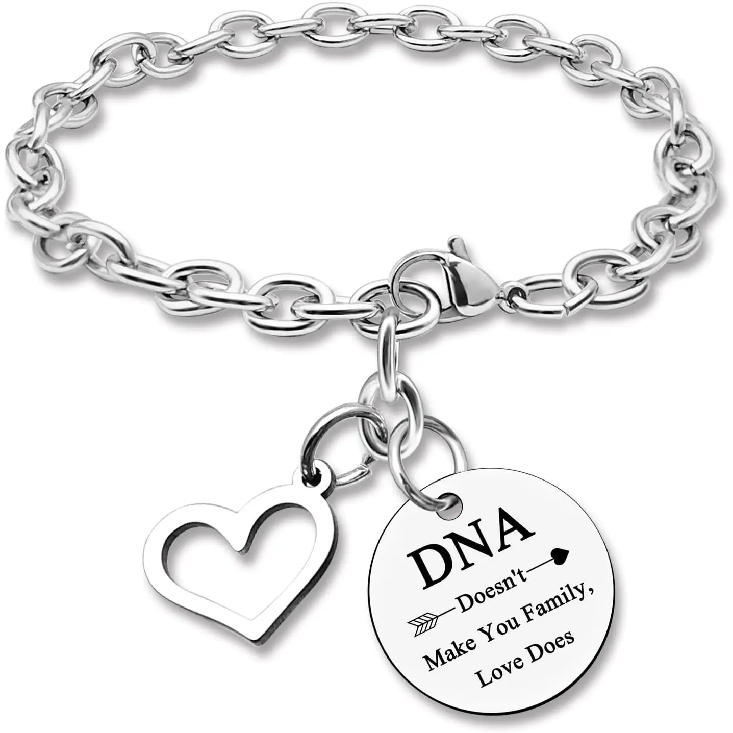 Step Mom Birthday Gifts Bracelet Stepdaughter Gift from Stepmother Adoption Gifts for Women Men Bonus Daughter Gifts Daughter in Law Gifts Wedding Gift for Daughter Son Step Mother Step Father Gift