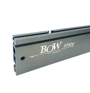 BOW Products 24” XT XTENDER Fence - T-Track Table Fence System with Multiple T-Slots for Woodworking Accessories - Fits Portable Table Saws, Bench Top Saws and Band Saws - XT524 (Fence Only)