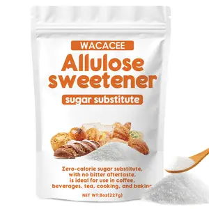 WACACEE Bagged Allulose Zero-Calorie Sugar Sweetener for Baking & Beverages, Sucrose Alternative