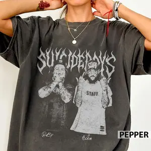 Grey Day 2026 v1 Tour Shirt, uicideboys Merch, Unisex Rapper Clothing