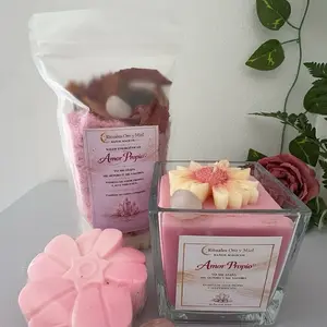 Kit Limpieza Energética Amor Propio | Atracción, Autoestima y Energía Femenina