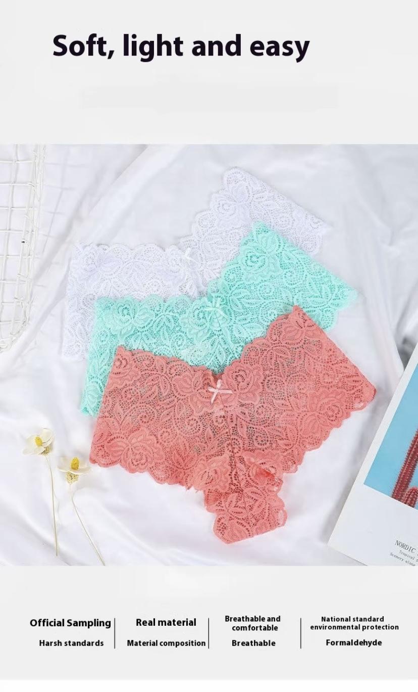 Women's 12pcs Solid Color Seamless Thong, Soft Comfy Breathable Drop Waist Panty for Daily Wear, Underwear for All Seasons floral design lingerie collection lace sexy lingerie set bikini