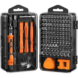 117 in 1 Precision Screwdriver Set, Tool Gifts for Men, Mini Repair Tool Kit with Torx Triwing Bits, Repair for Computer, Macbook, Laptop, PC, RC, PS5, iphone, Electronics, XBOX, Glasses
