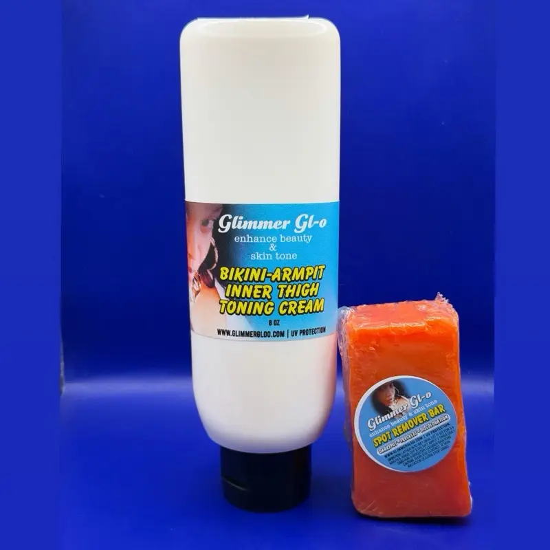 Glimmer Gloo Organic Bikini armpit & inner thigh cream