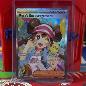 Pokemon Rosa's Encouragement 123/088 Supporter Trainer Card Ascended Heroes Collectible Trading Card Game