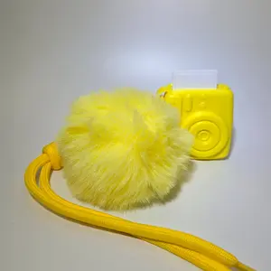 Yellow Pocket Paparazzi Keychain