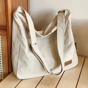 Lightweight Nylon Crossbody Bag Olive Green Adjustable Strap Secure Zipper Mini Sling Handbag for Men Women Work School Travel Gym Outdoor Commute