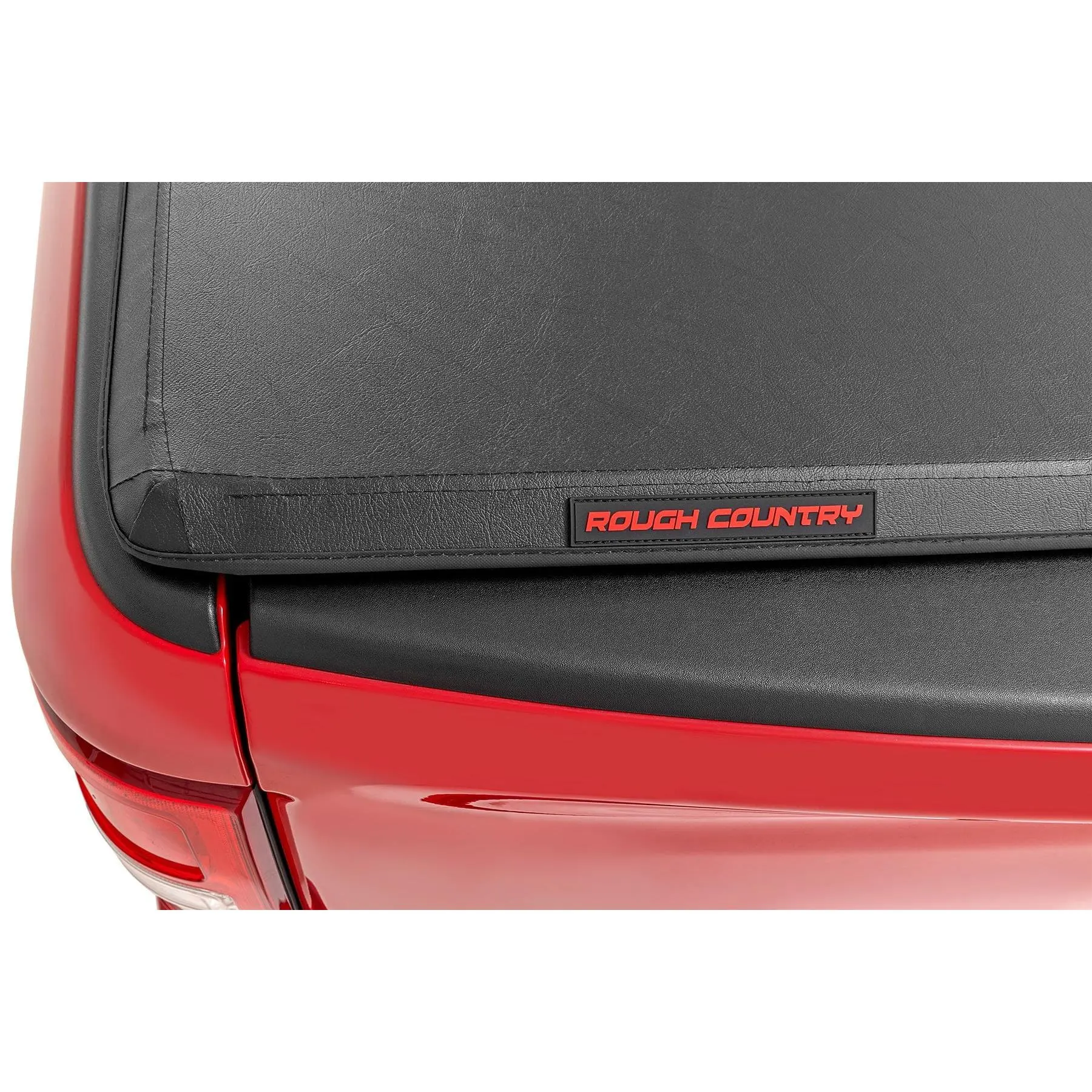 Rough Country 41515550A Soft Tri-Fold Tonneau Cover Ford F-150 2015-2020