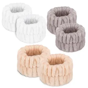Absorbent Face Washing Wristbands and Sweatbands for Women