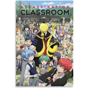 Anime Assassination Classroom Manga 1 Poster for Room Aesthetic Decorative Canvas Picture Printing Wall Art 08x12inch(20x30cm) Unframe-Style-1