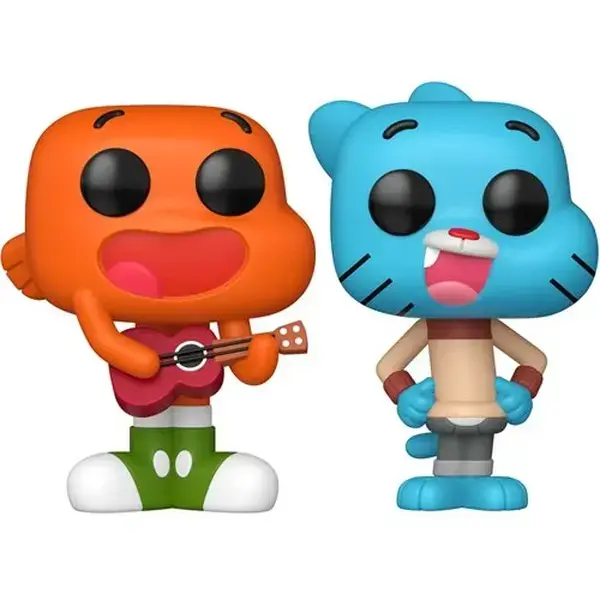 Funko Pop! The Amazing World of Gumball -  (Darwin Watterson, Gumball Watterson) Vinyl Figures