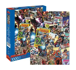 Marvel Avengers Comic Collage 1000 Piece Jigsaw Puzzle