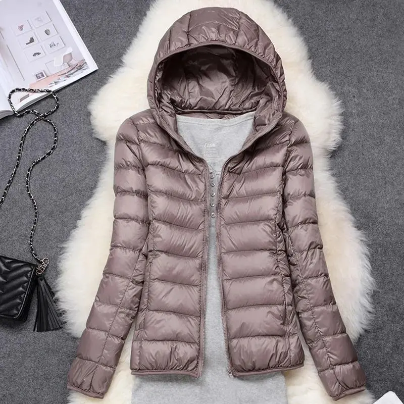 Women Puffer Jacket 15 Colors Plus Size 5XL 6XL 7XL 2022 New Spring Autumn Female Ultra Lightweight Packable Hooded Down Coats Women Puffer Jacket 15 Colors Plus Size 5XL 6XL 7XL 2022 New Spring Autumn Female Ultra Lightweight Packable Hooded Down Coats