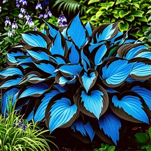 800pcs Black Blue Hosta Seeds – Easy, Hardy & Shade-Loving! Grow striking dark foliage with minimal care. Non-GMO and perfect for gardens, borders and pots. A bold, elegant way to upgrade any outdoor space with long-lasting beauty.