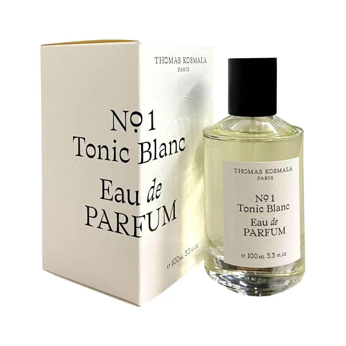 Thomas Kosmala No.1 Tonic Blanc Unisex EDP Perfume - 3.3 fl oz Elevated Modern Aromatic Woody Fragrance, Bergamot Top Notes, Cedarwood, Musk, New in Box