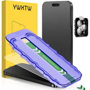 2 Pack Matte Screen Protector For iPhone 16 Pro Max,6.9 Inch + 1 Set Camera Lens Protector, Anti Glare Anti Fingerprint Glass Screen Protector For iPhone 16 Pro Max, Bubble Free, Smooth as Silk