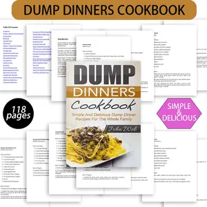All-In-One Dinner Planner for Busy Parents & Beginners, Quick Slow Cooker & Instant Pot Recipes, Family Meal Organizer, Meal Prep, Ideal Holiday Gift