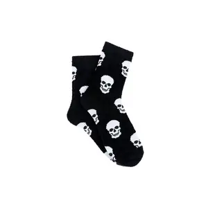 Sock House Co. Allover Skull Cozy Crew