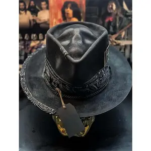 2025NewCosplayHandmadeSkullHatPlushCowboyHatMasqueradeHatMaskBox
