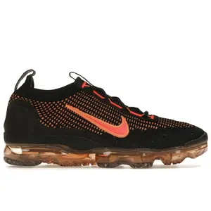 Nike Men's Air VaporMax 2021 FK Black Bright Crimson Running Shoes, from StockX