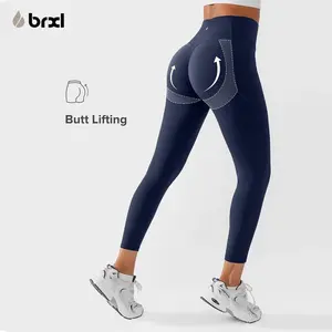BRXL【Discount for live】Performance Yoga Pants High Waist Gym Leggings with Side Pocket & Stretchy Fabric for Women's Workout Wear#outdoorfun #warmupforholiday-brxl-1