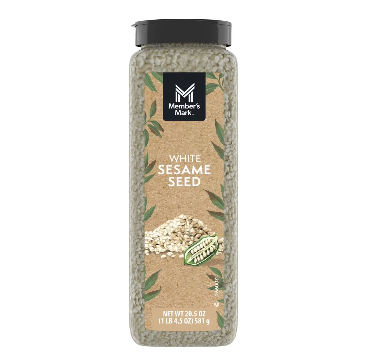 Member's Mark White Sesame Seed, 20.5 oz - Pantry Essentials White Sesame Seeds for Everyday use