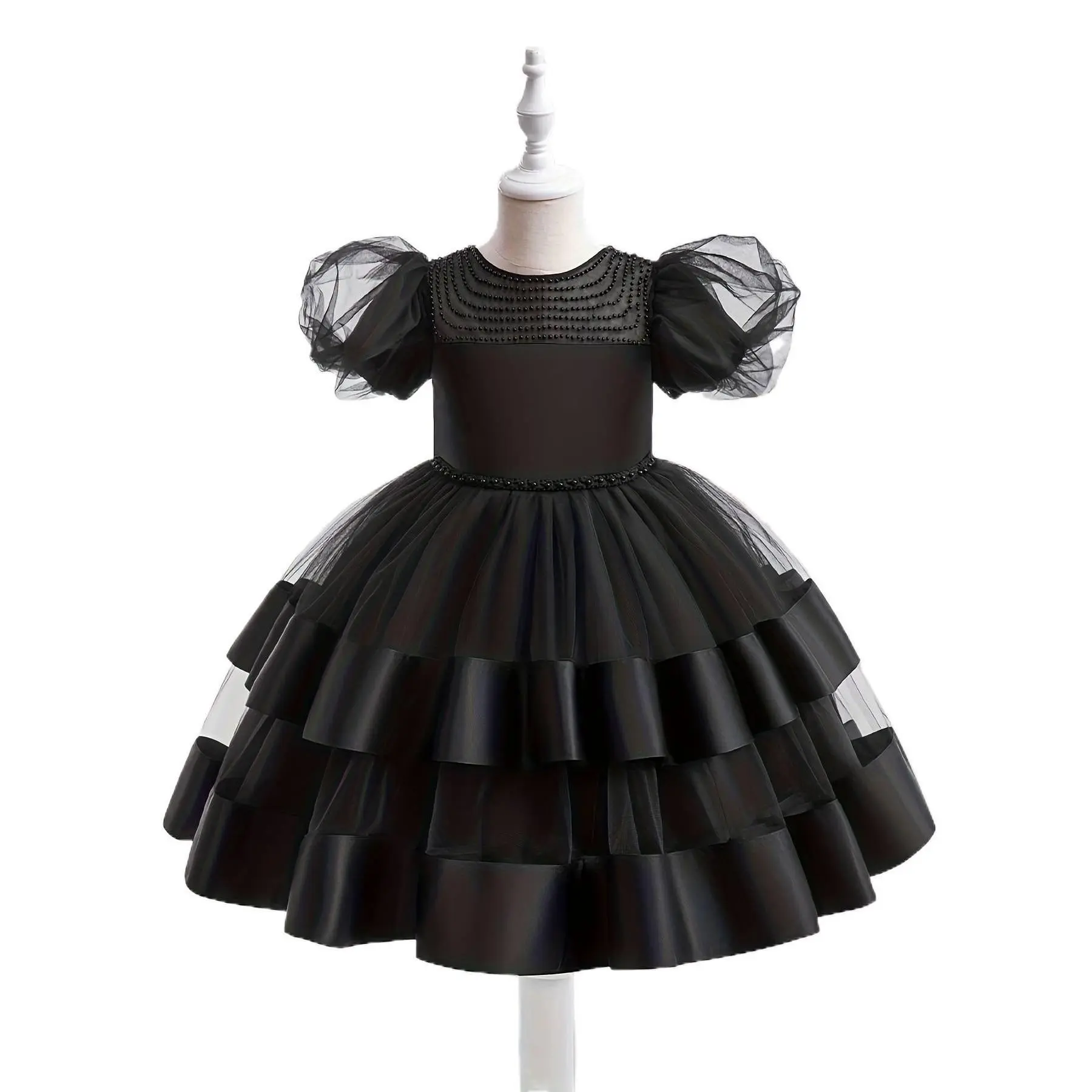 black formal dress for teens Noir Reverie Gown main image 0