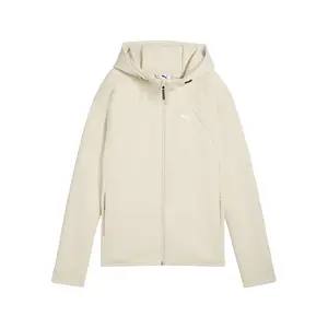 PUMA Womens Evostripe Hoodie Athletic Outerwear Casual - White