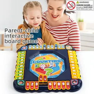 Family Math Game for Kids, Fun Educational Board Game, Interactive Counting Activity, Perfect for Family Gatherings, Brain-Boosting Puzzle