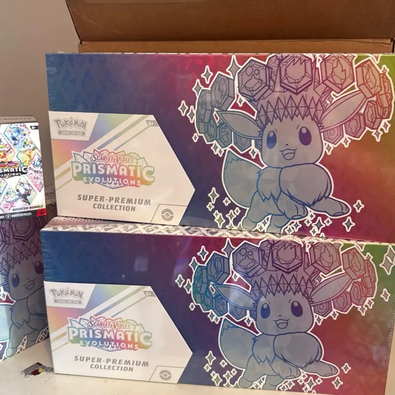 Pokemon  Prismatic Evolutions Super Premium Collection SPC TCG Scarlet & Violet