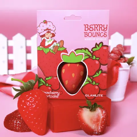 Strawberry Shortcake x Glamlite Sponge