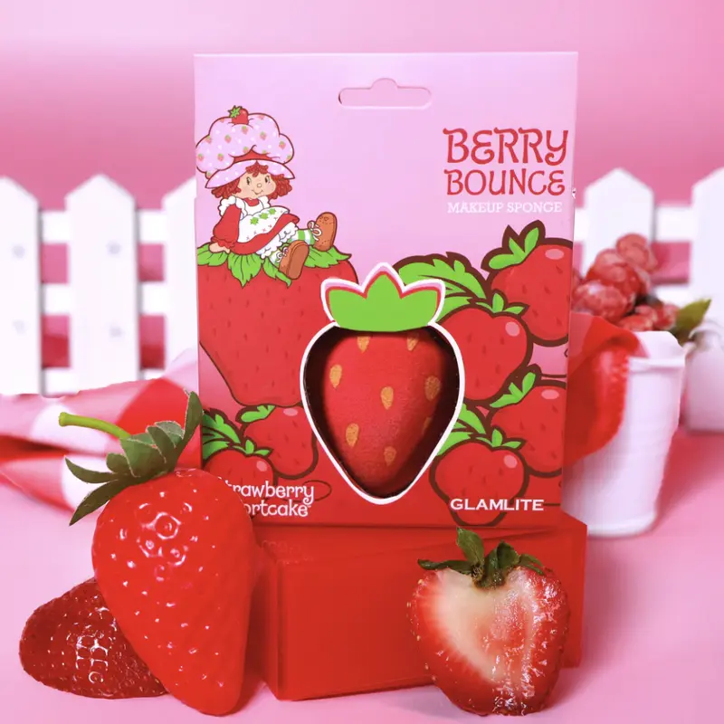 Strawberry Shortcake x Glamlite Sponge